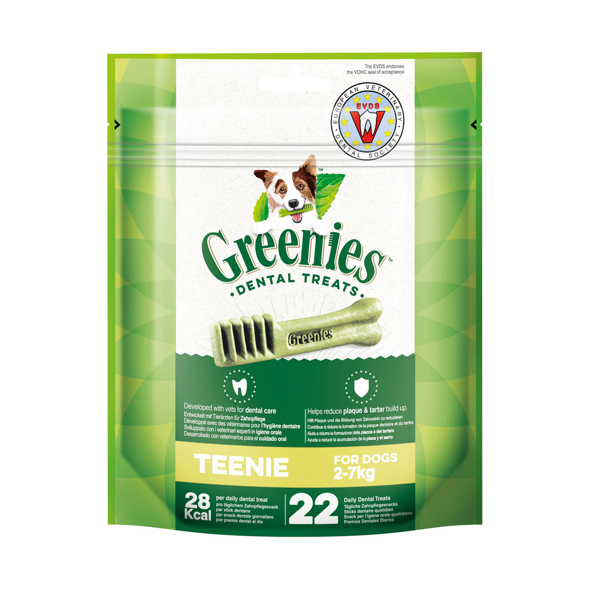 Greenies Teenie pamlsky pro péči o zuby pro psy od 2 do 7 kg 170 g
