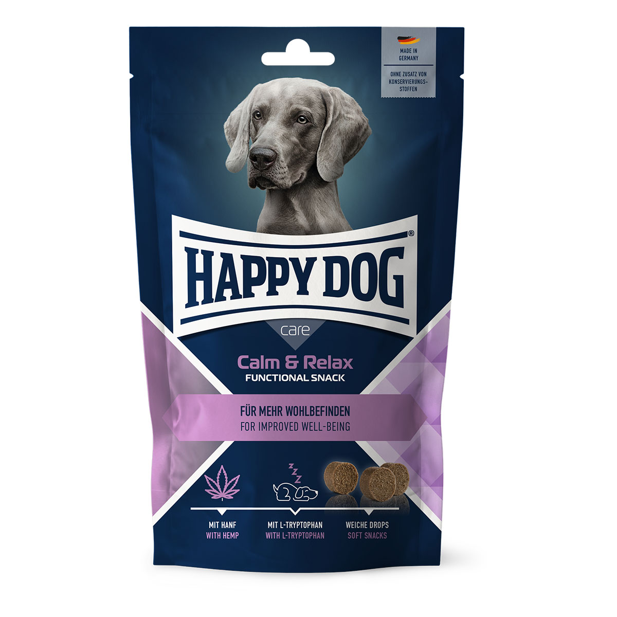 Levně Happy Dog Care Calm & Relax 100 g
