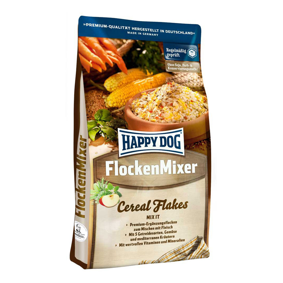 Happy Dog Flocken Mixer Ergänzungsflocken 1kg – mit 16% Rabatt günstig kaufen