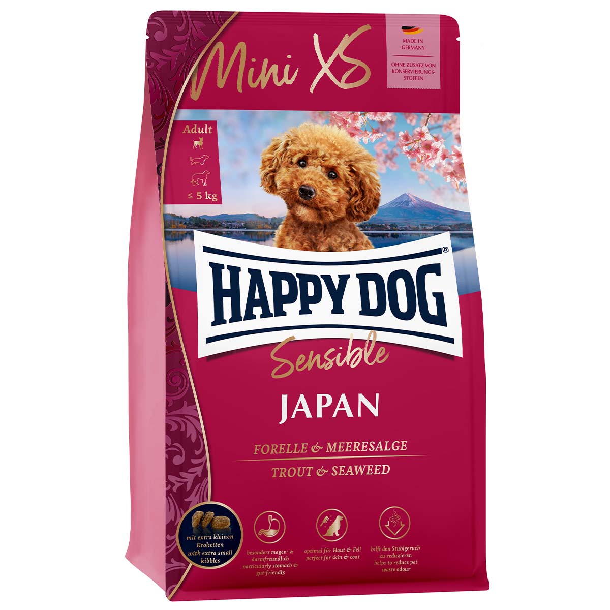 Happy Dog Supreme Sensible Mini XS JAponsko1,3 kg