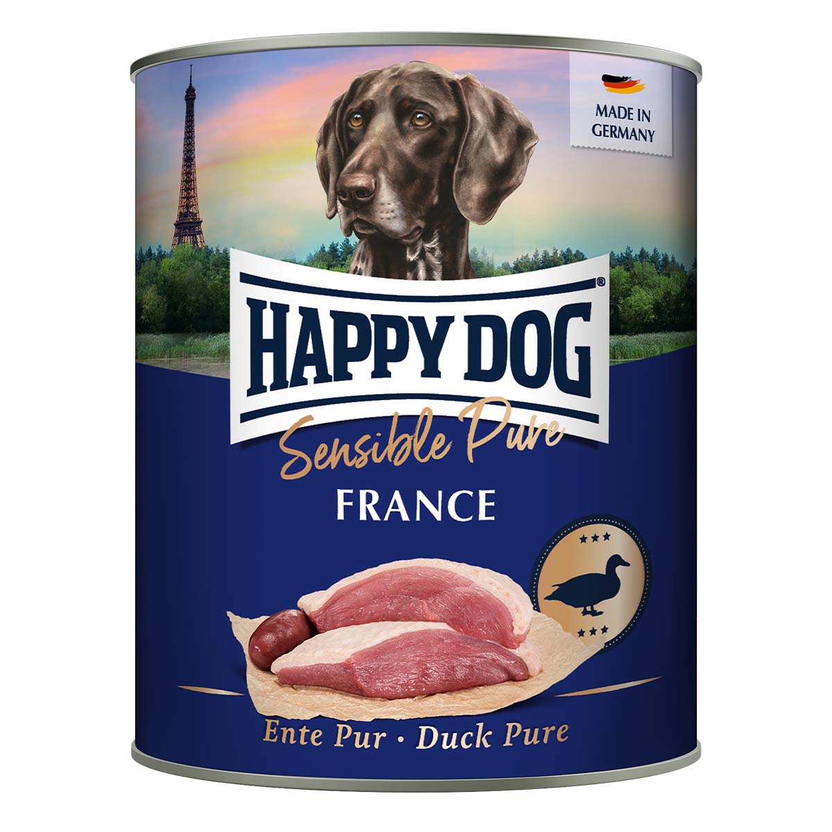 Happy Dog Pur čisté kachní maso 24x800g