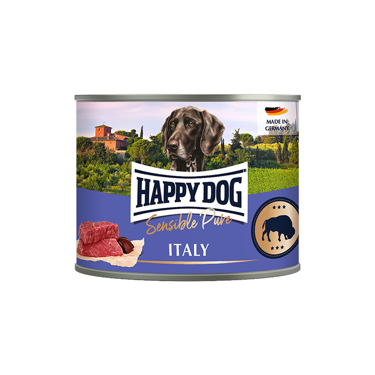 Happy Dog Sensible Pure Italy (Büffel) 12x200g