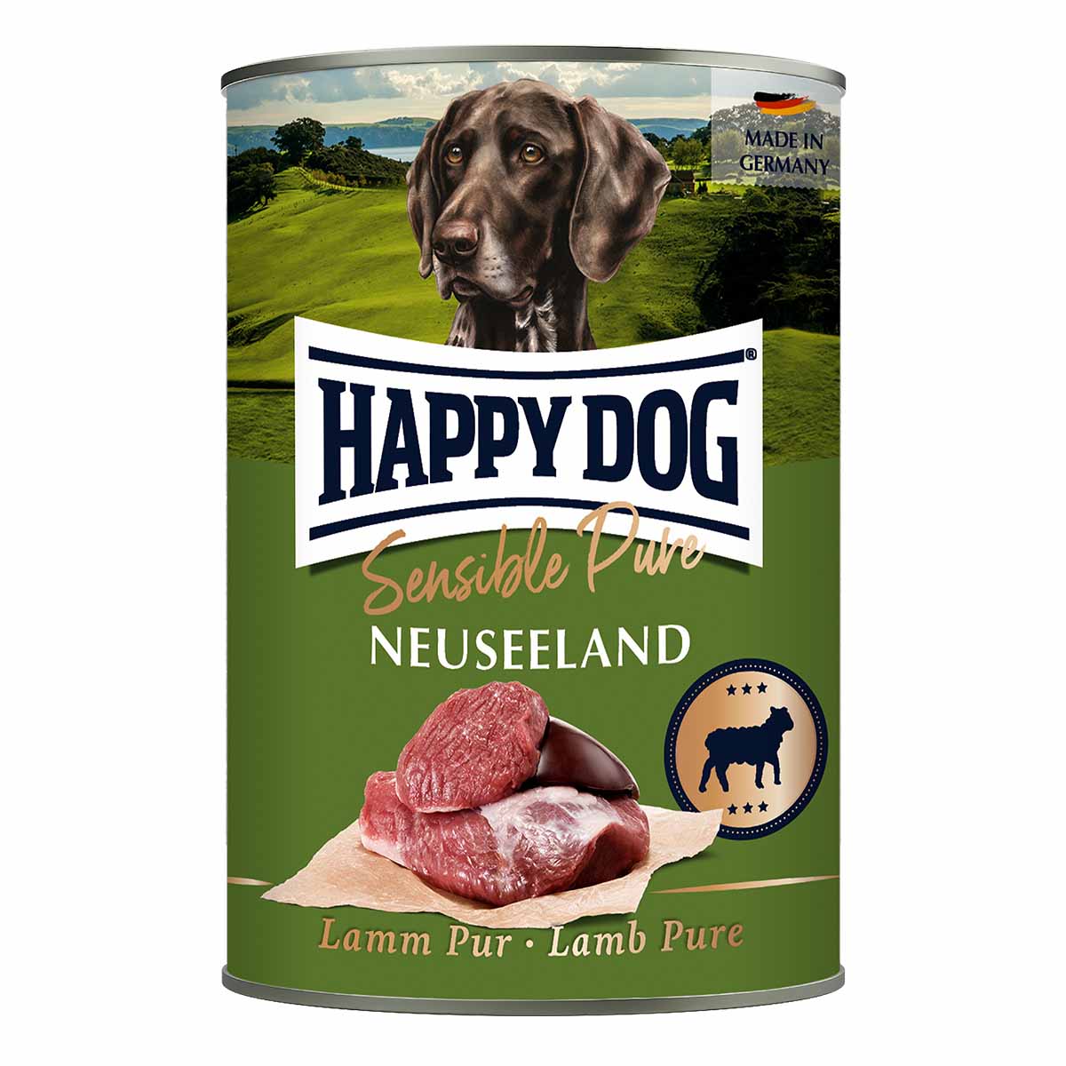 Happy Dog Sensible Pure Neuseeland (jehněčí) 12 × 400 g