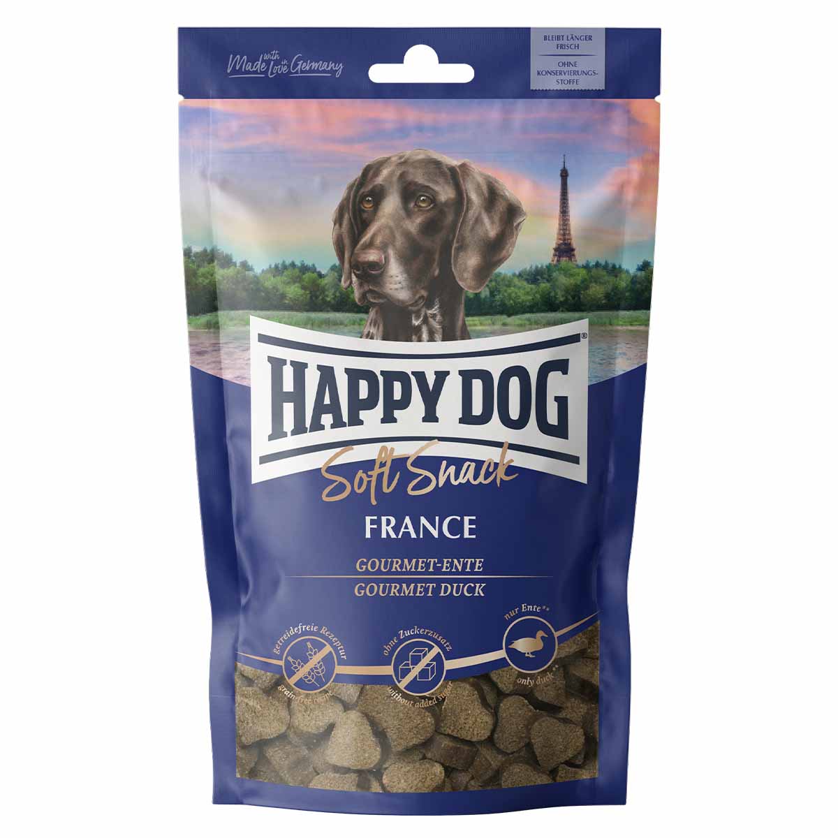Happy Dog jemný pamlsek France 100 g