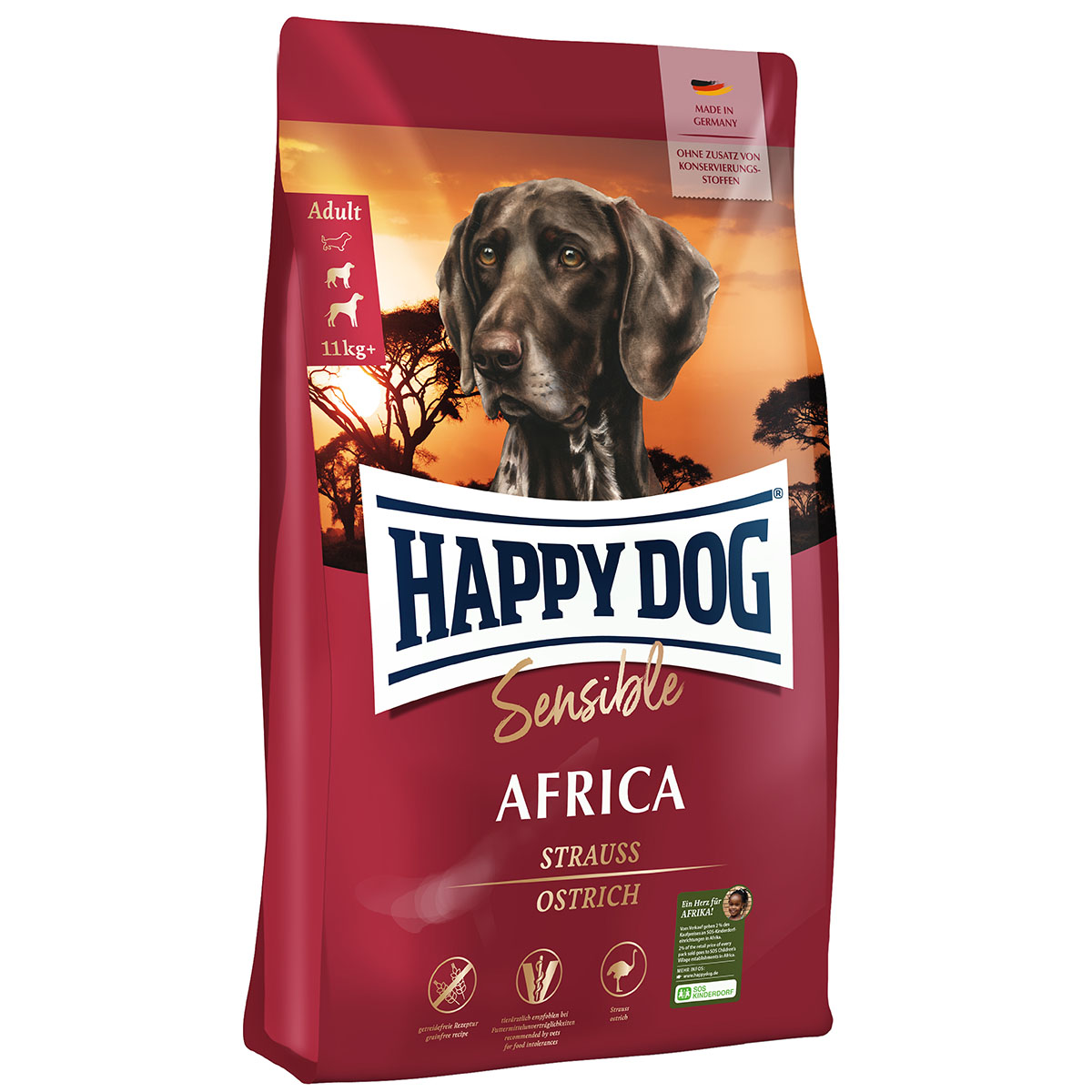 Happy Dog Supreme Sensible Africa 4 kg