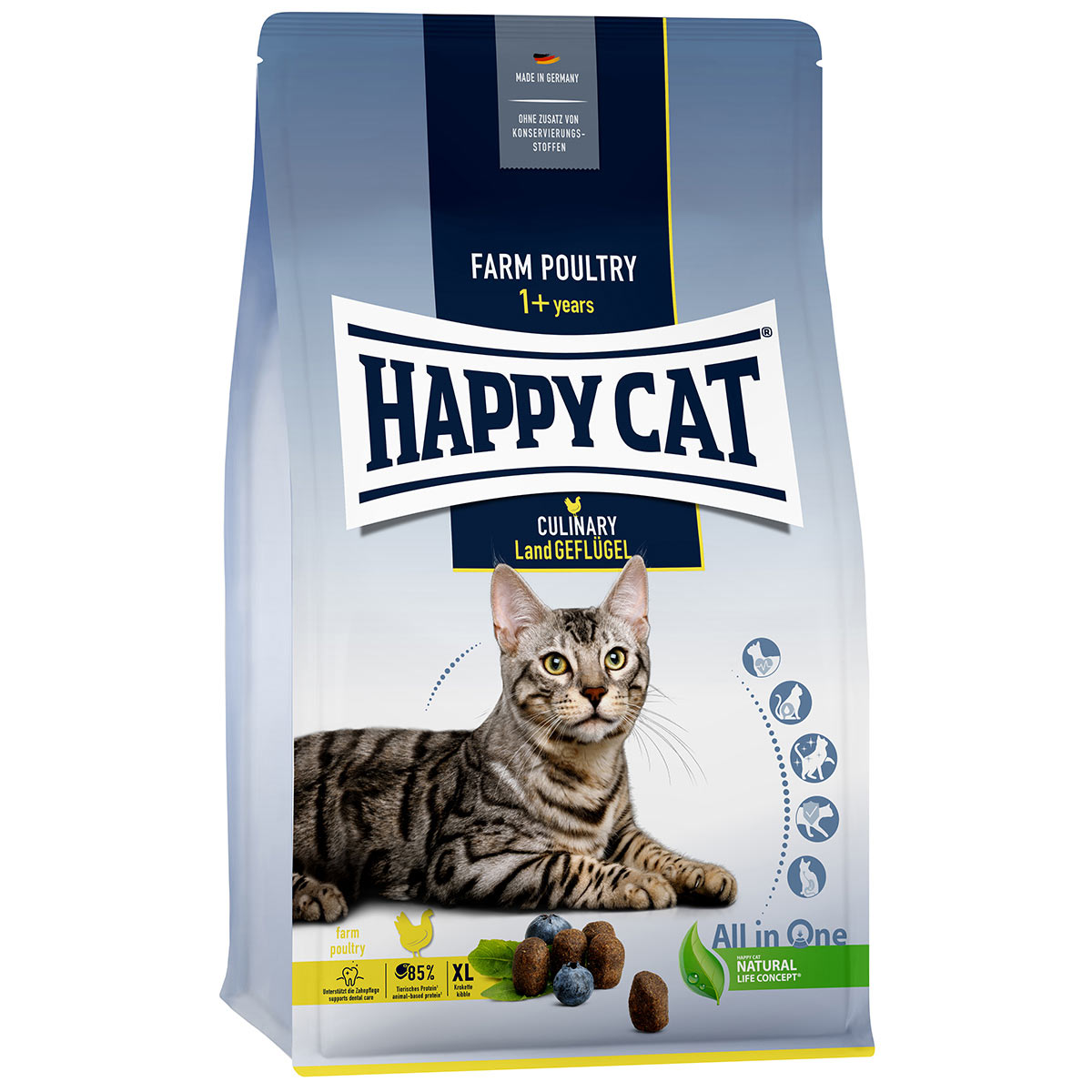 Levně Happy Cat Culinary Adult venkovská drůbež 10 kg