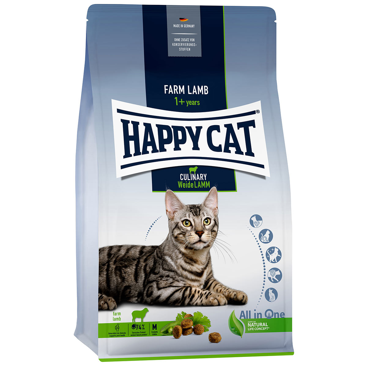 Levně Happy Cat Culinary Adult jehněčí z pastvin 10 kg