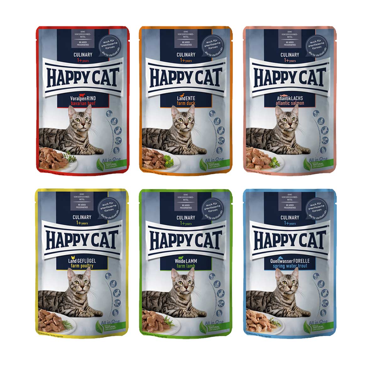 Happy Cat Mischtray 1 12 × 85 g