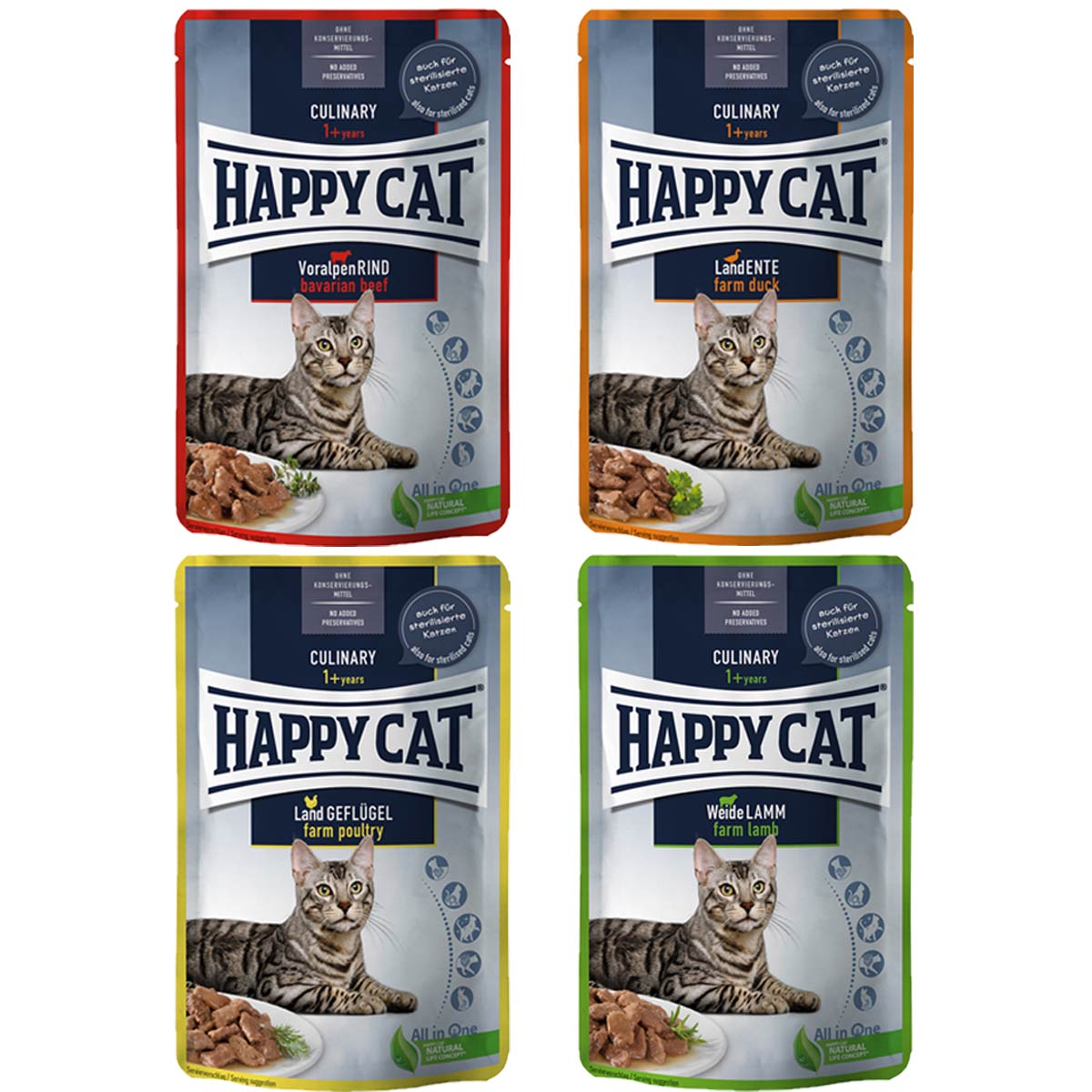 Happy Cat Mischtray 2 12 × 85 g