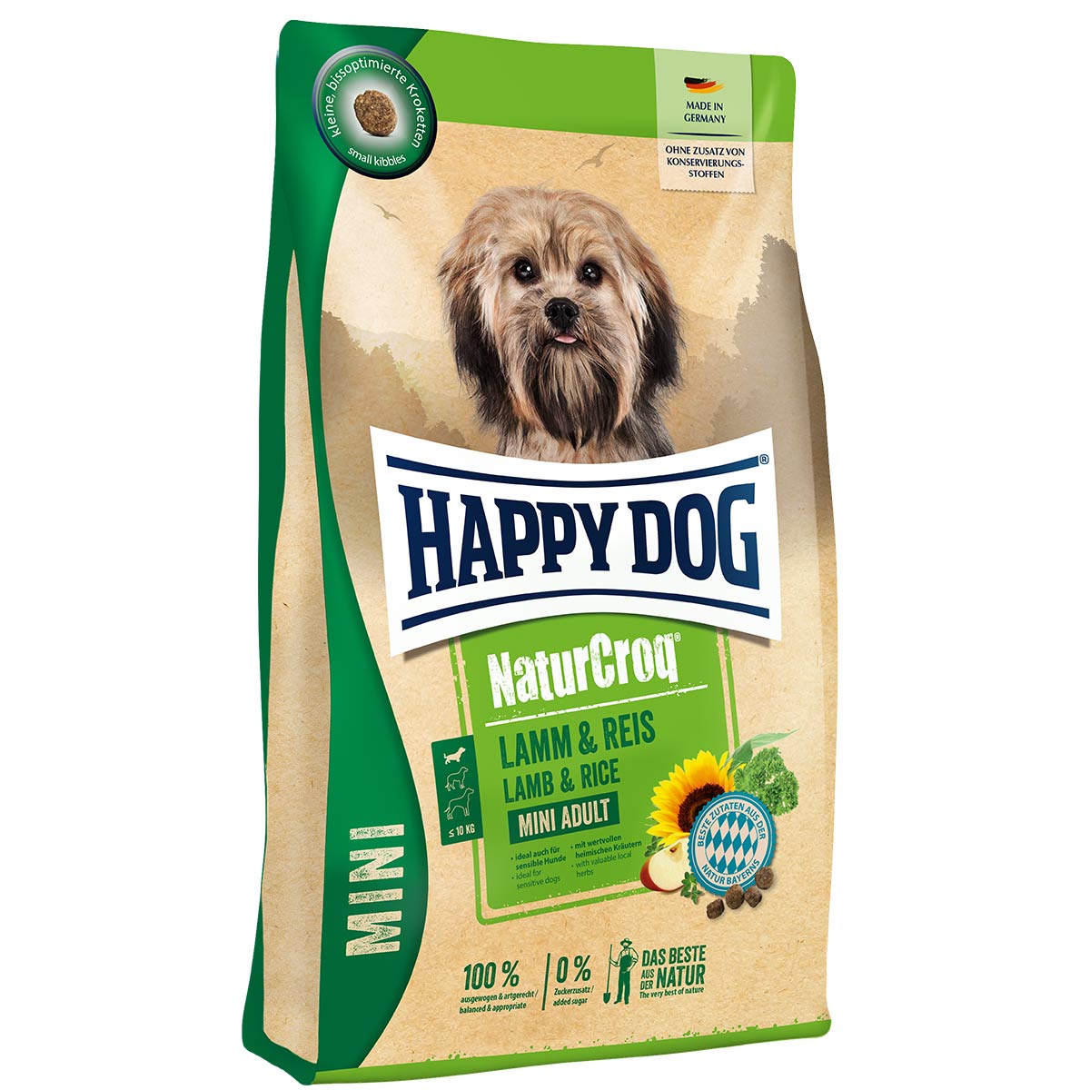 Happy Dog NaturCroq mini jehněčí a rýže 800 g