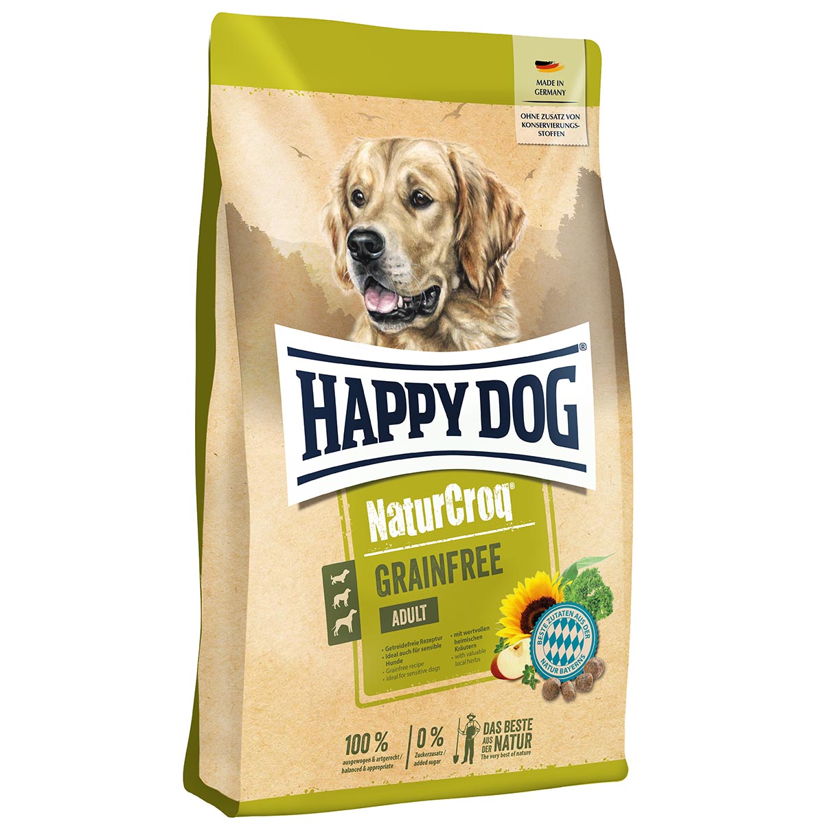 Happy Dog Premium NaturCroq bez obilovin 4 kg