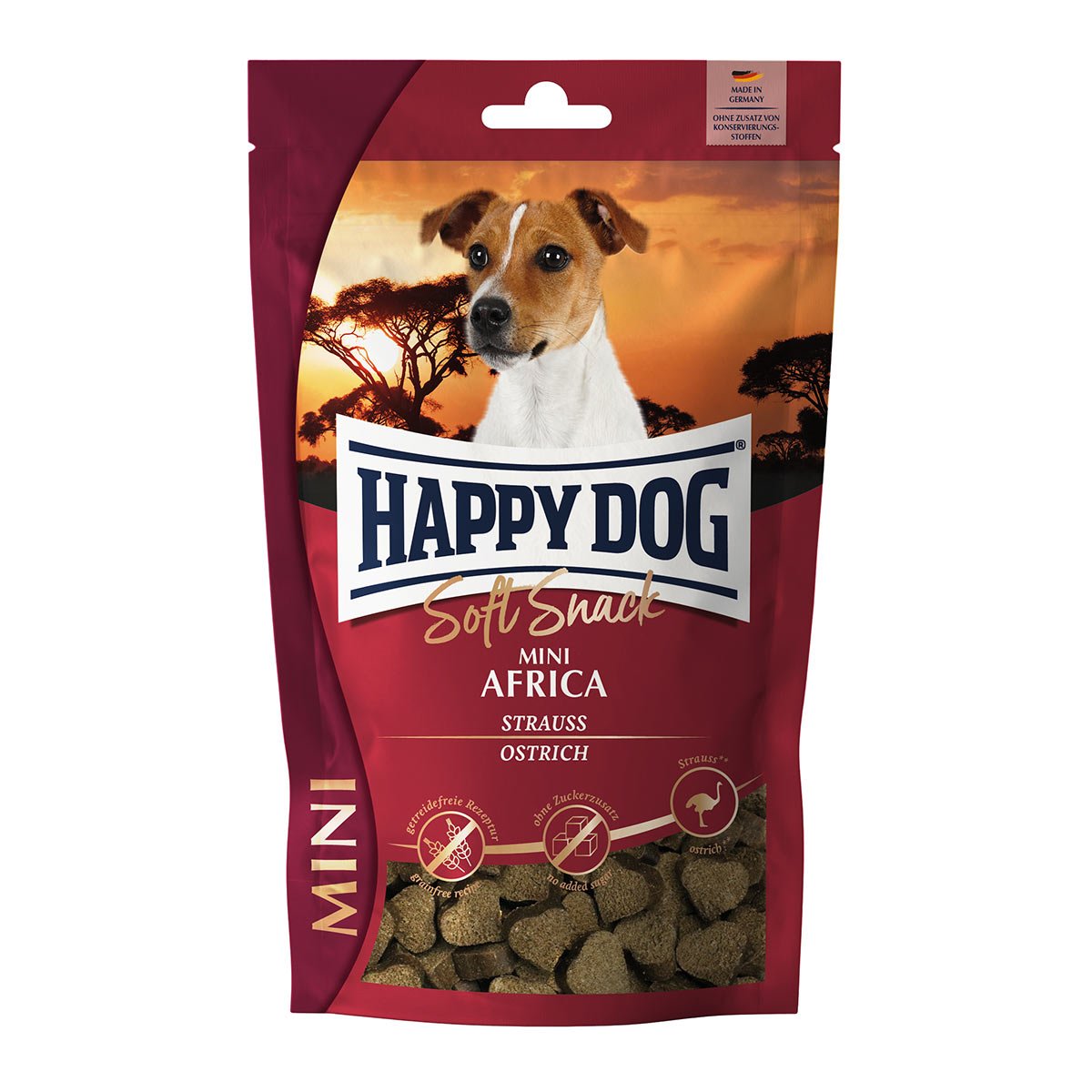 Happy Dog SoftSnack Mini Africa 5 × 100 g