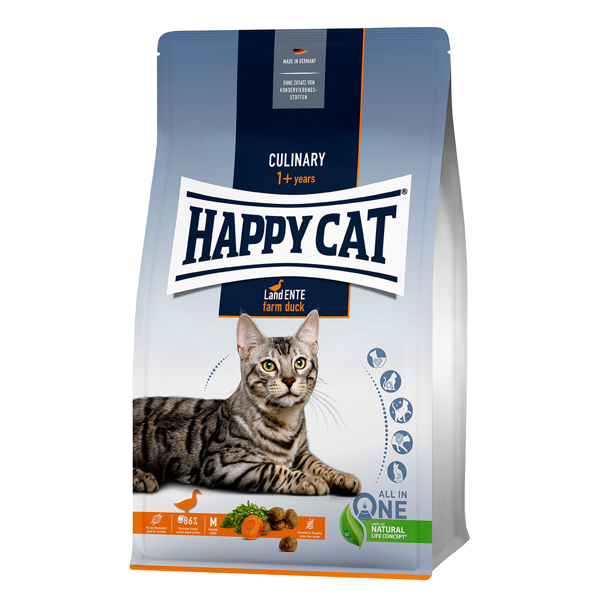 Happy Cat Culinary Adult Land Ente 4kg