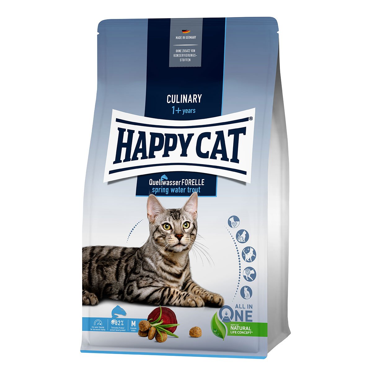 Happy Cat Culinary Adult Quellwasser Forelle 2x10kg