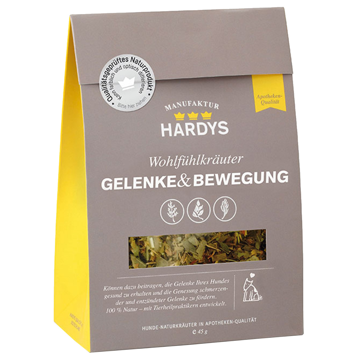 Hardys Wohlfühlkräuter doplněk stravy, klouby a pohyb, 45 g