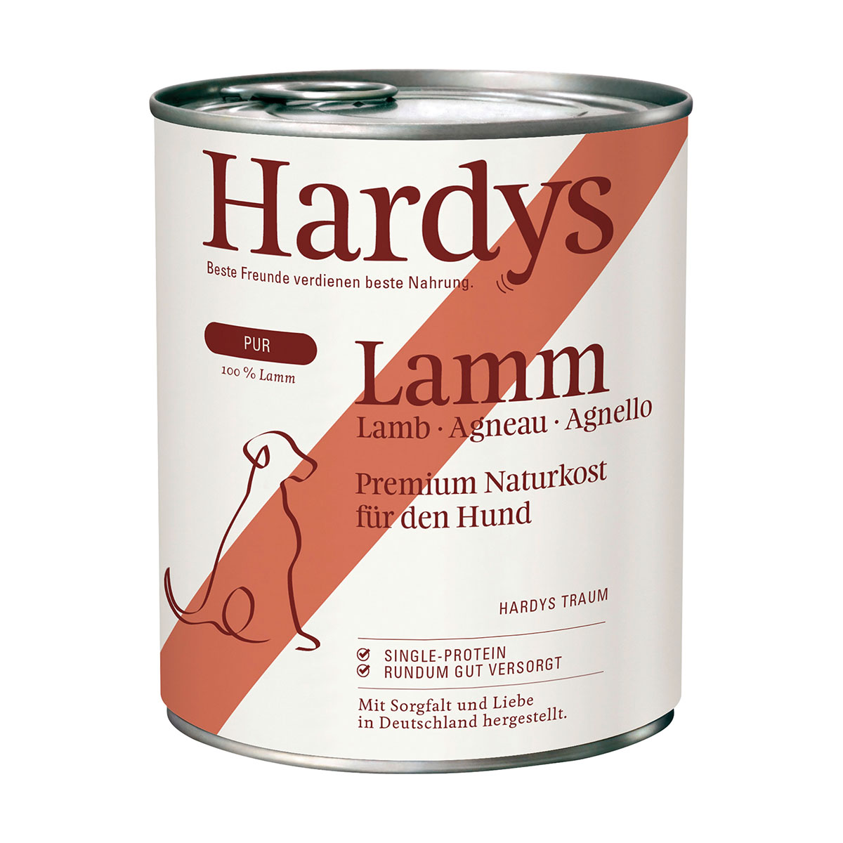 Levně Hardys Traum Pur No. 3 s jehněčím masem 12 × 800 g