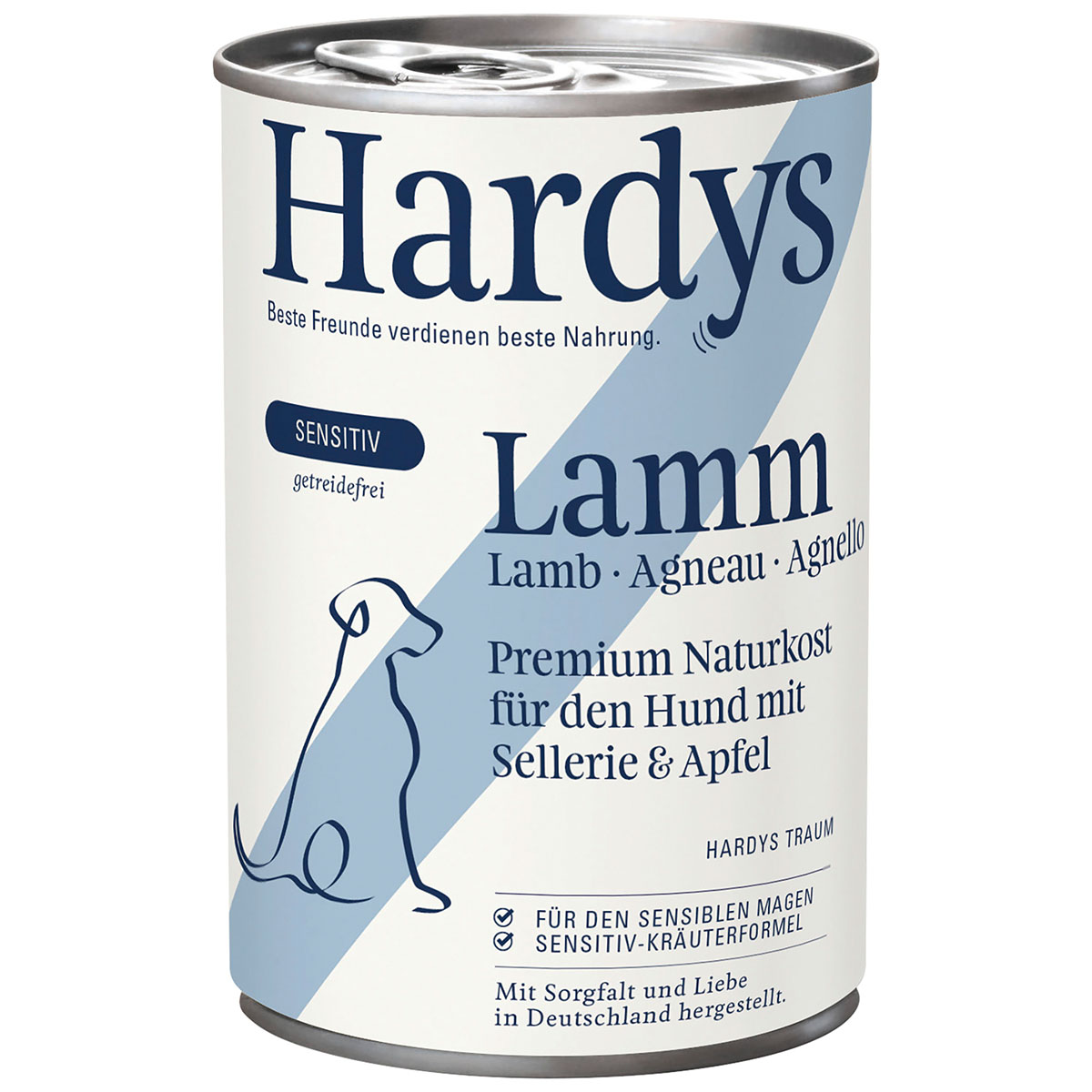 Levně Hardys Traum Sensitiv No. 3 s jehněčím masem 12 × 400 g