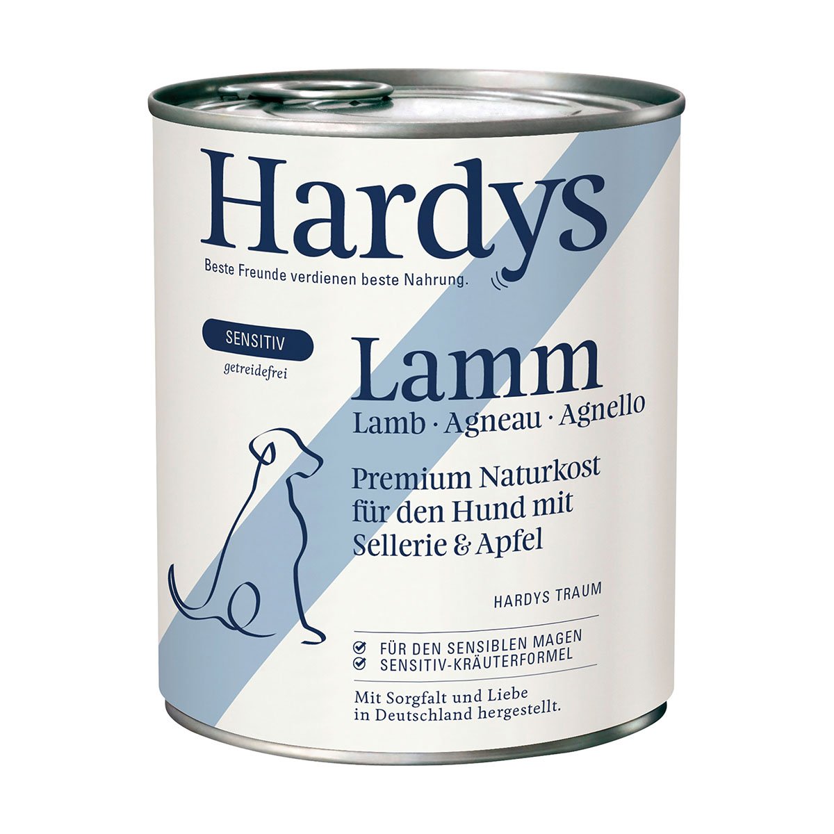 Levně Hardys Traum Sensitiv No. 3 s jehněčím masem 12 × 800 g