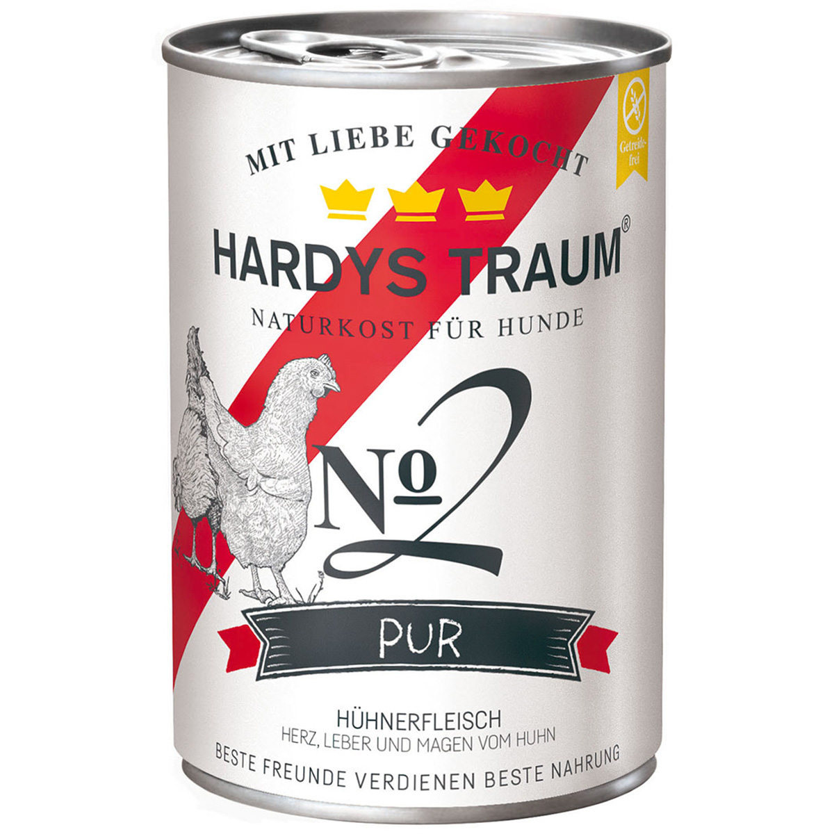 Hardys Traum Pur No. 2 s kuřecím masem 12 × 400 g