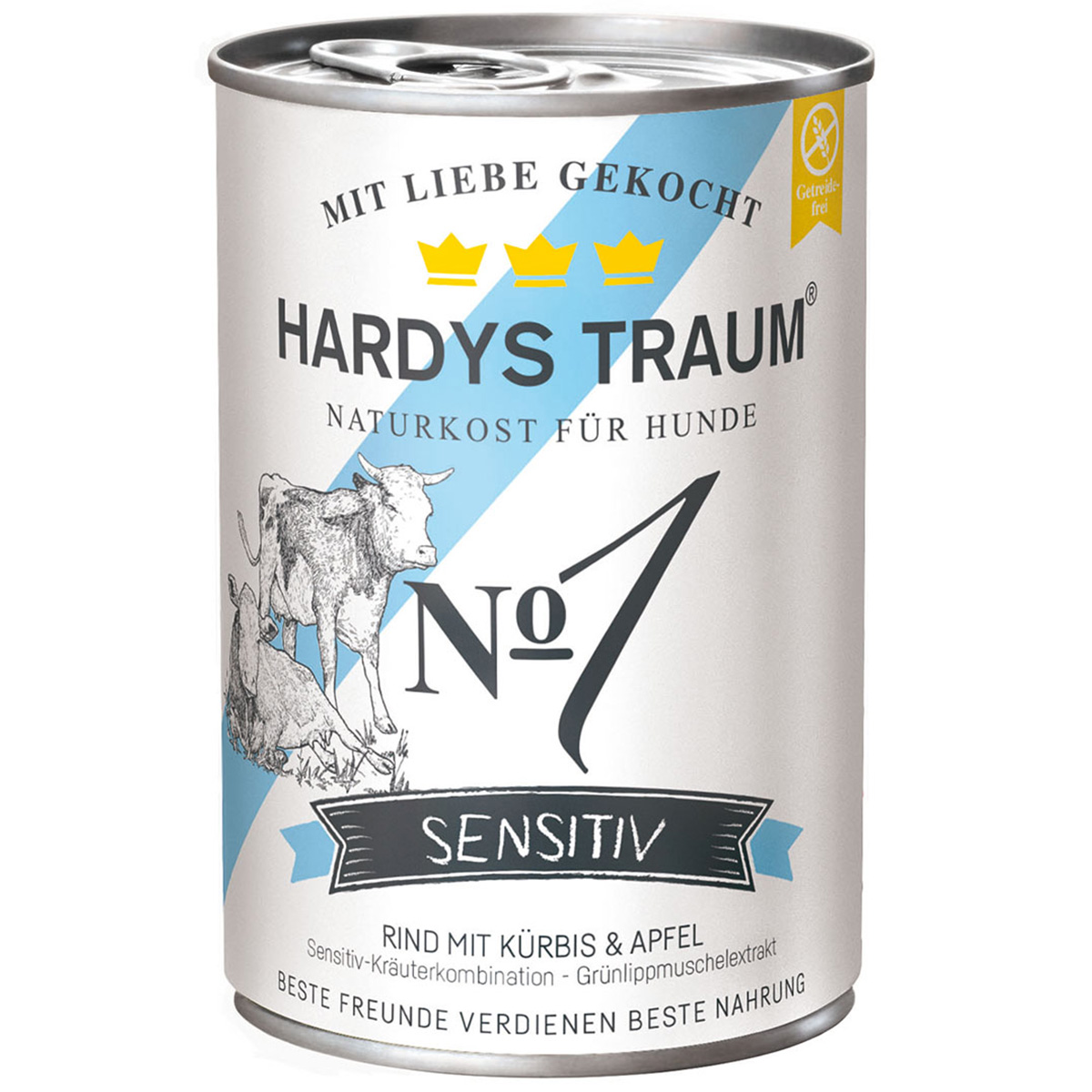 Hardys Traum Sensitiv No. 1 s hovězím masem 6 × 400 g
