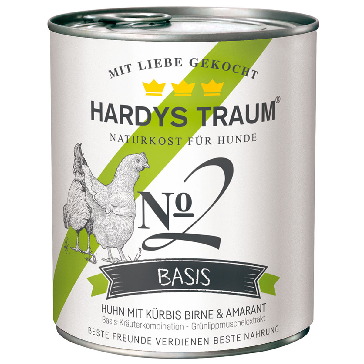 Hardys Traum Basis No. 2 s kuřecím masem 12 × 800 g