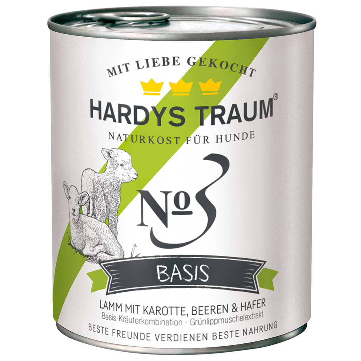 Hardys Traum Basis No. 3 s jehněčím masem 12 × 800 g