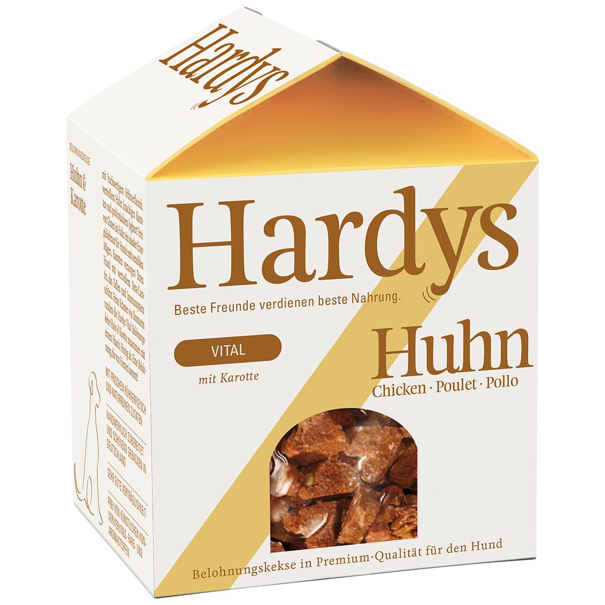 Levně Hardys VITAL sušenky za odměnu kuře a mrkev 125 g