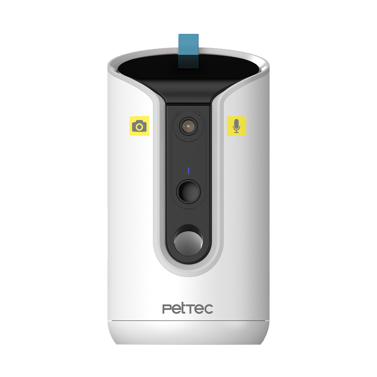 Levně Kamera pro domácí mazlíčky s dávkovačem pamlsků PetTec Cam Hello