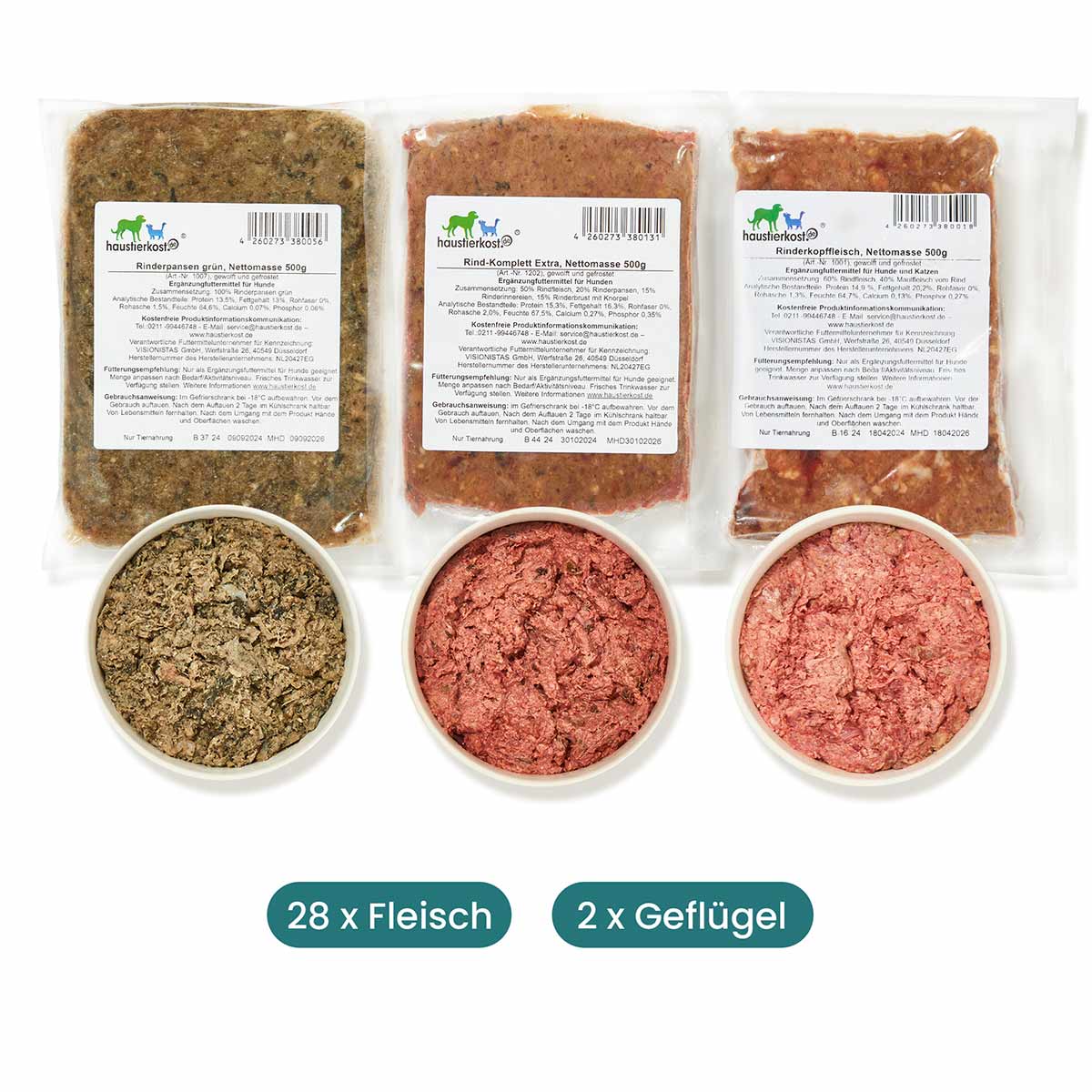 Haustierkost Paket Hund Aktiv 15 kg