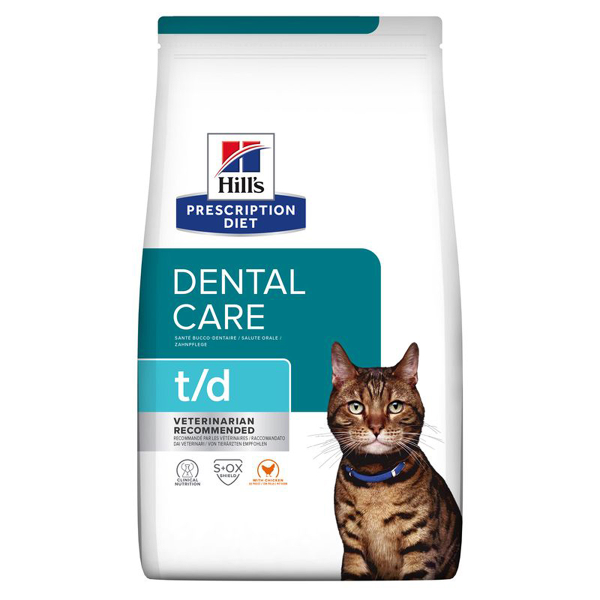 Hill’s Prescription Diet t/d mit Huhn 3kg Hill’s Prescription Diet t/d mit Huhn 3kg