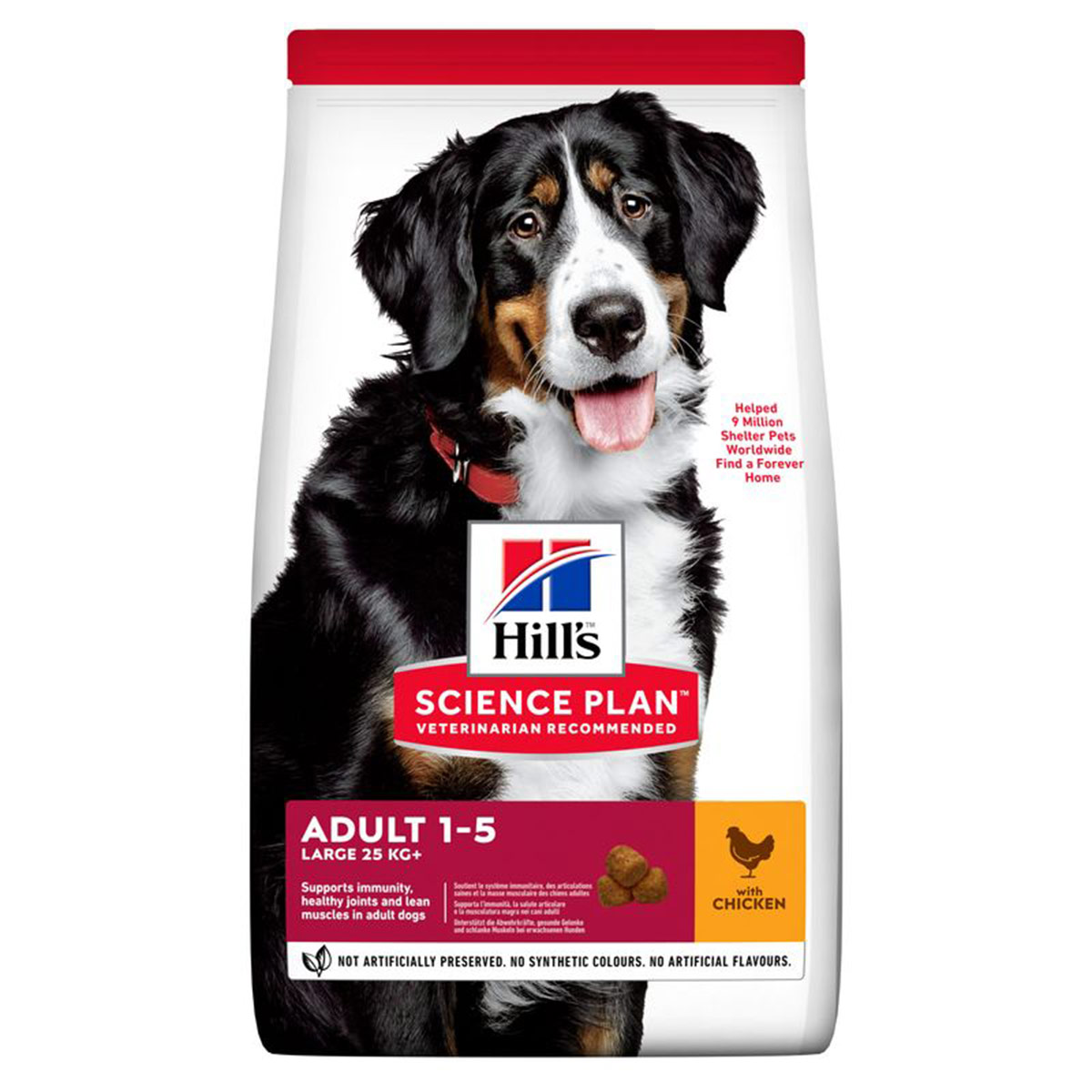 Hill's Science Plan Large Breed Adult pro psy, kuřecí, 14 kg