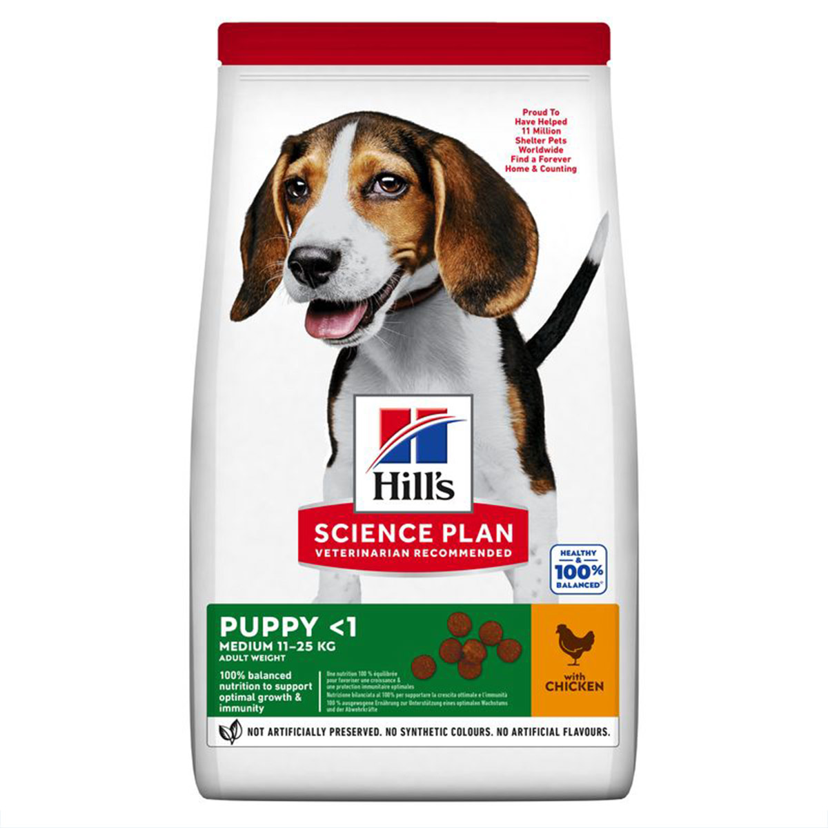 Hill’s Science Plan Hund Medium Puppy Huhn 14kg