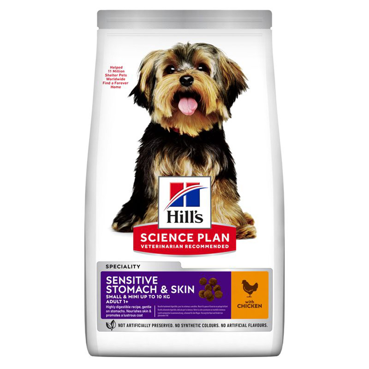 Hill’s Science Plan Sensitive Stomach&Skin Small 1,5kg