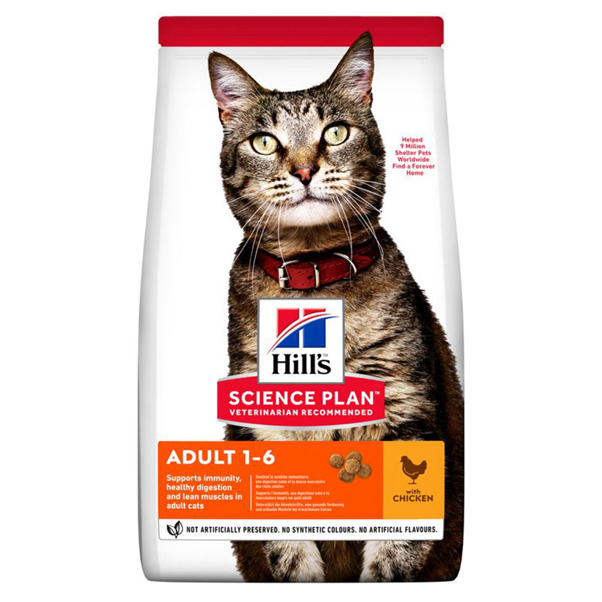 Hill's Science Plan Adult pro kočky, kuřecí, 10 kg