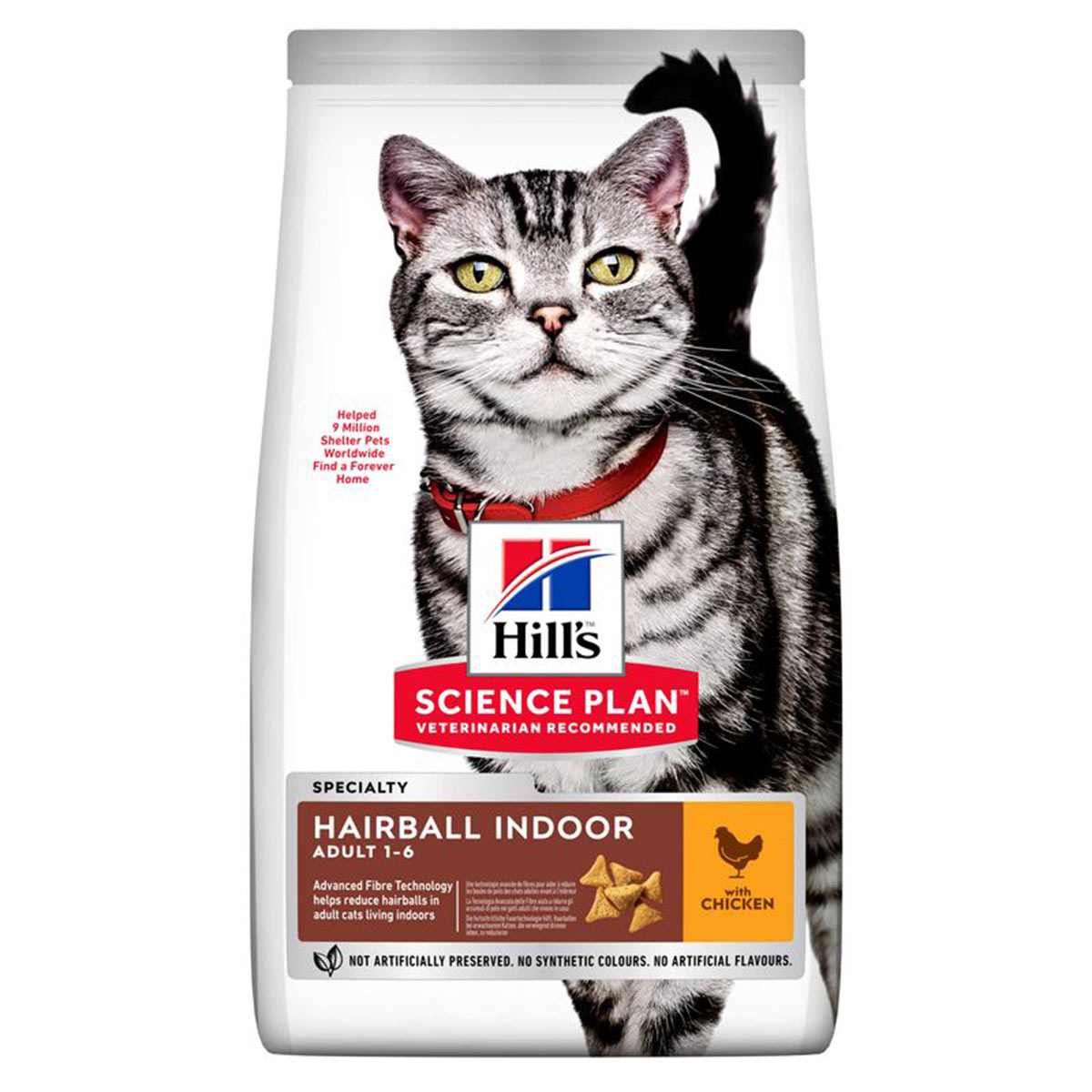 Hill’s Science Plan Hairball Indoor Huhn 10kg