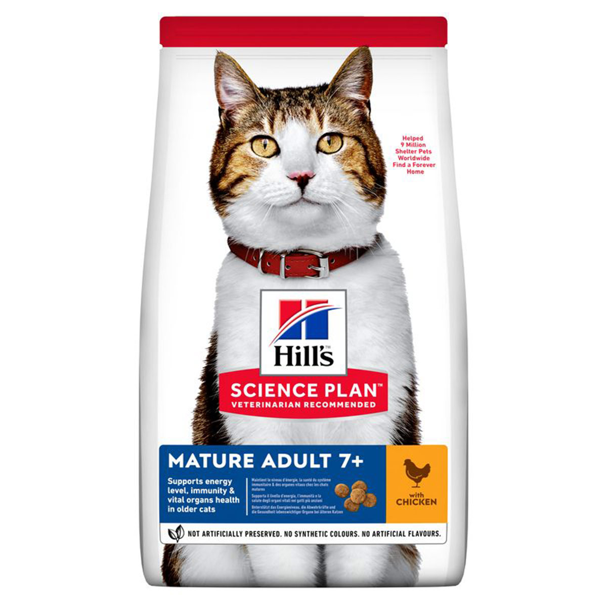 Hill’s Science Plan Katze Mature Adult 7+ Huhn 1,5kg