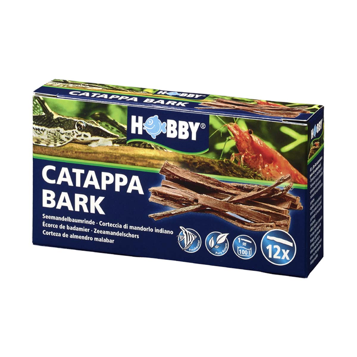 Levně Hobby listy mandlovníku mořského Catappa Bark, 12 ks