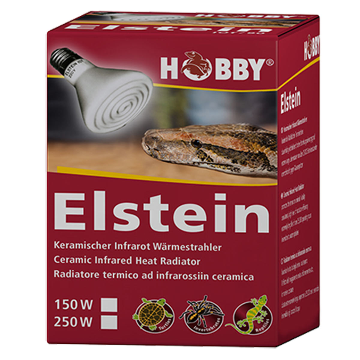 Hobby Elstein tepelný zářič 150 Watt