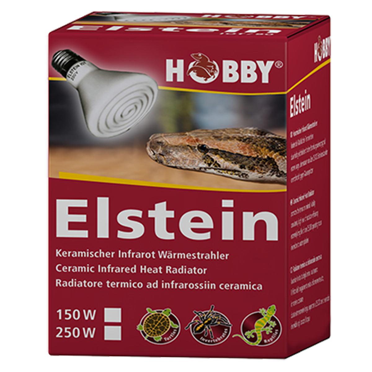 Levně Hobby Elstein tepelný zářič 150 Watt