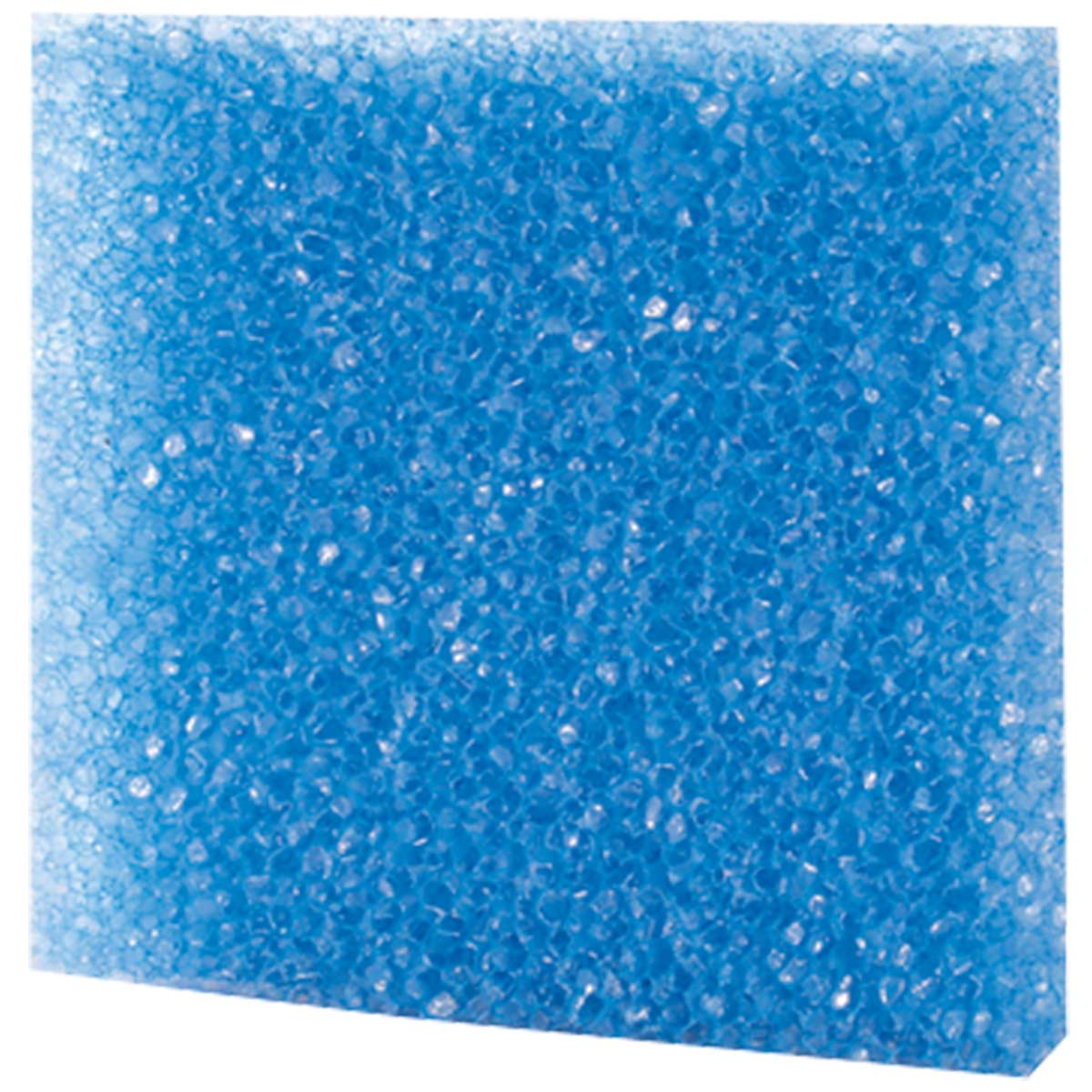 Hobby hrubá filtrační pěna, modrá 50x50x2cm