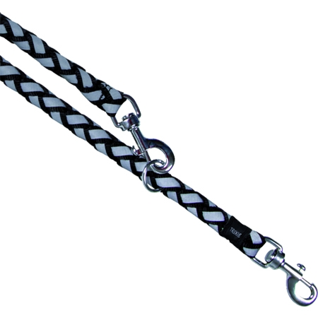 Trixie Reflektierende Leine 2,00 m schwarz L-XL
