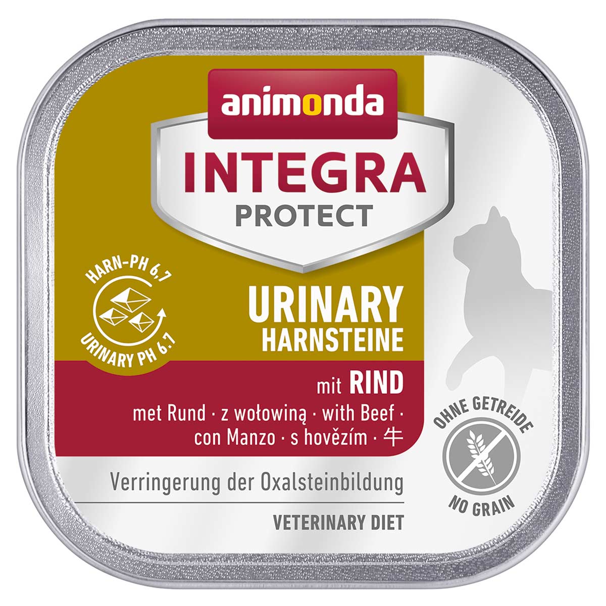 animonda INTEGRA PROTECT Adult Urinary oxalátové kameny, s hovězím masem 6× 100 g