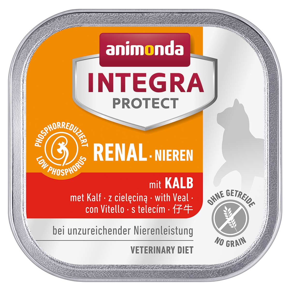 animonda INTEGRA PROTECT Renal s telecím masem 16 × 100 g