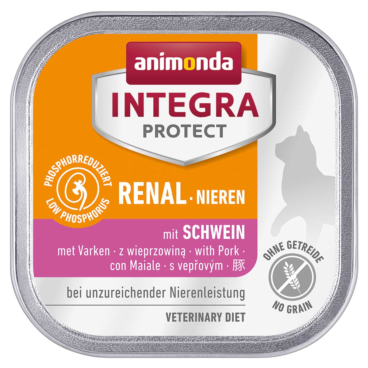 Levně Animonda Integra Protect Adult Ledvinová nedostatečnost vepřové 16x100g