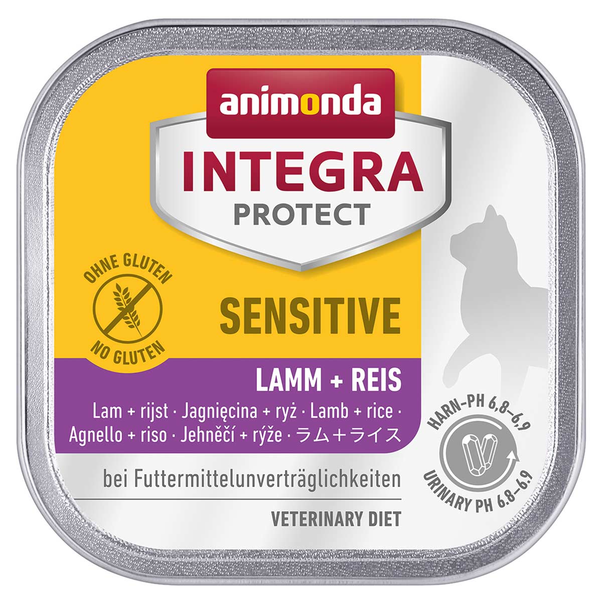 Levně Animonda Integra Protect Sensitive jehněčí maso s rýží 16x100g