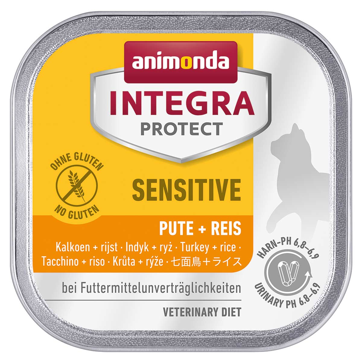 Animonda Integra Protect Sensitive krůtí maso s rýží 16x100g
