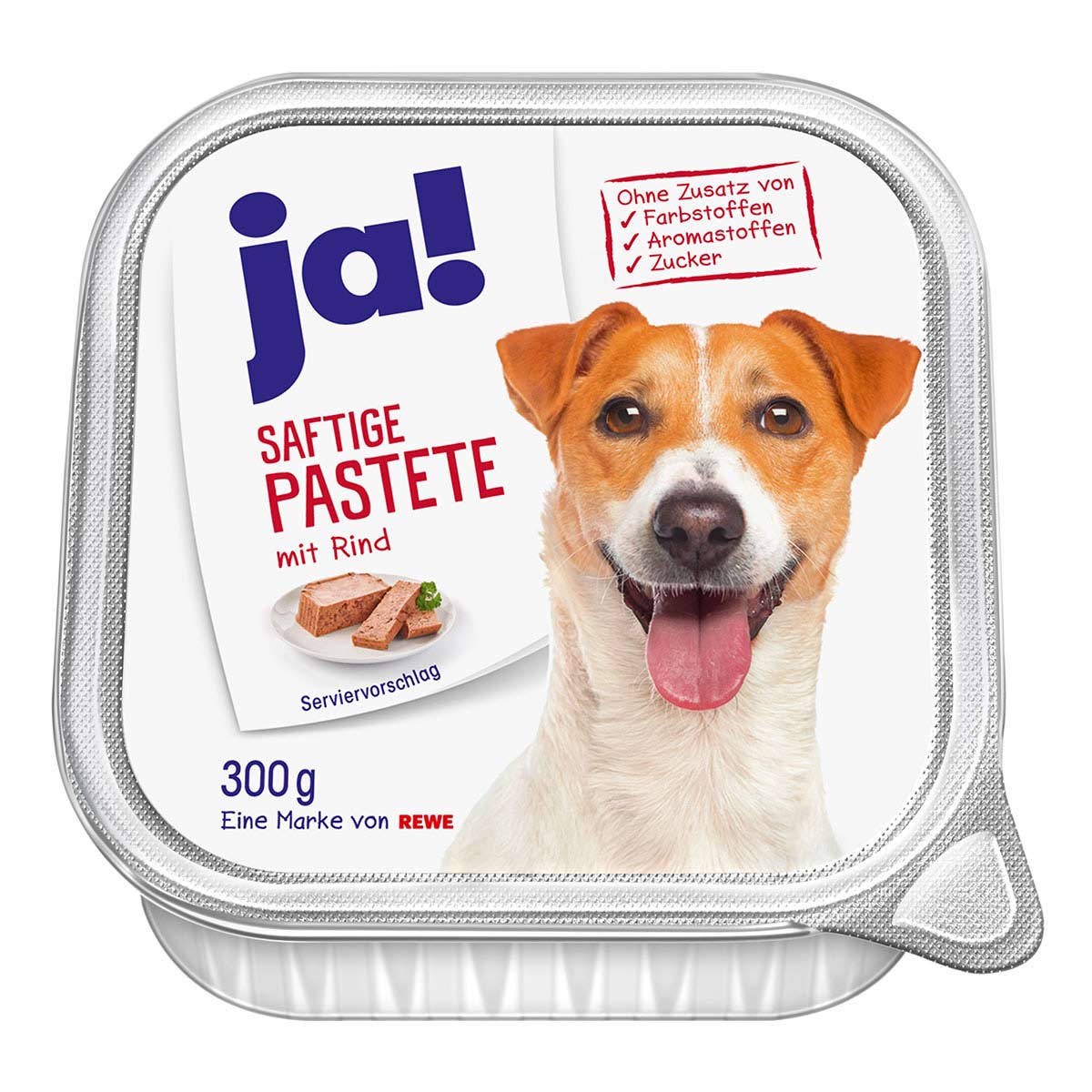 ja! Saftige Pastete mit Rind & Leber 9x300g