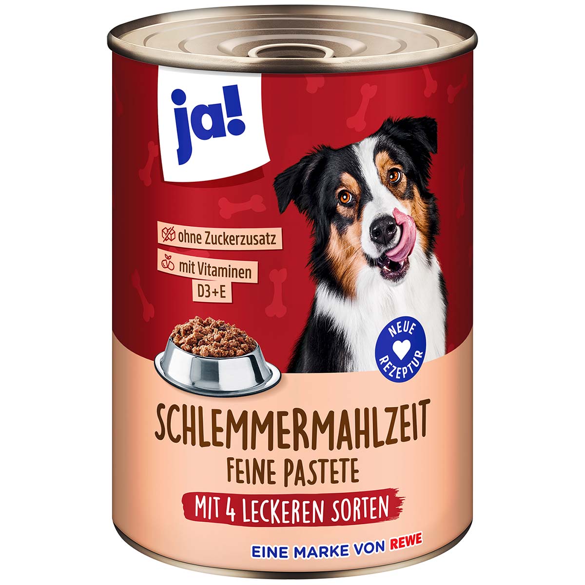 ja! Schlemmermahlzeit Pastete mit 4 leckeren Sorten 12x400g
