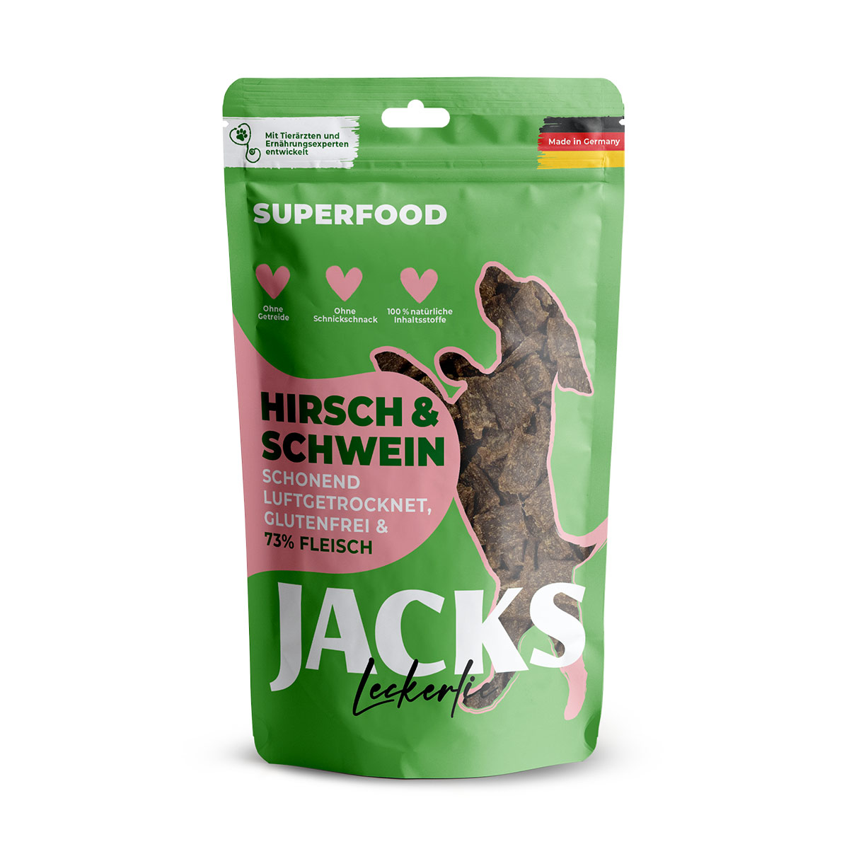 JACKS Splitter Soft Hirsch & Schwein 2x90g (1+1 gratis)