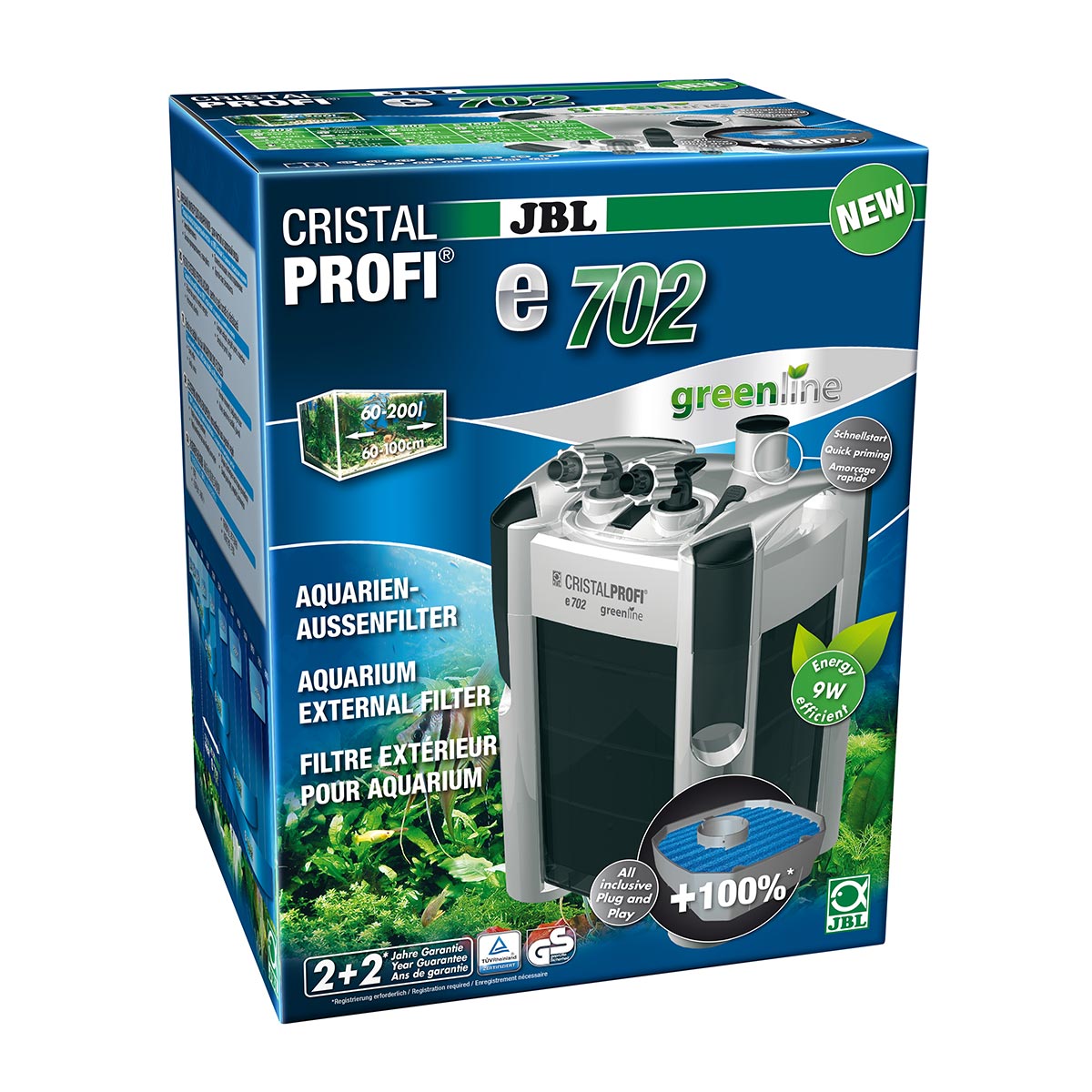 JBL CristalProfi greenline e702